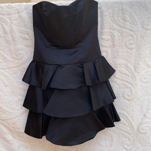 Calvin Klein, size 4, black strapless dress. New with tags.